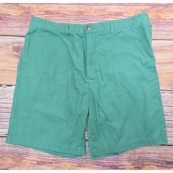 Vineyard Vines Mens Classic Fit Green Chino Shorts Size 40 - Picture 1 of 6